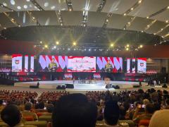 Presiden RI Puji dan Apresiasi Kinerja Seluruh Pihak Atasi Covid-19 di Rakornas Sentul